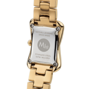 MATHIEU LEGRAND Quarzuhr Papillon, Edelstahlarmband