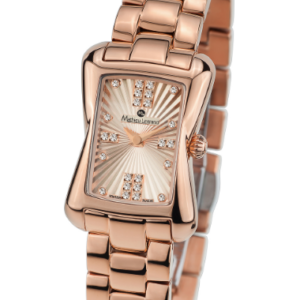 MATHIEU LEGRAND Quarzuhr Papillon, Edelstahlarmband