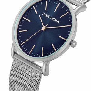 PARK AVENUE - Эмэгтэй цаг, Мөнгөн/бараан цэнхэр